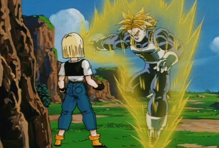 Dragon Ball Z Ep 159: A Shock to the Entire Universe!! Cell, A Spectacular Evolution Toward His Perfect Form @ 14:59