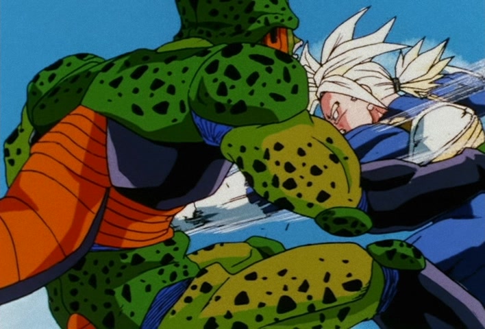 Dragon Ball Z Ep 159: A Shock to the Entire Universe!! Cell, A Spectacular Evolution Toward His Perfect Form @ 16:09