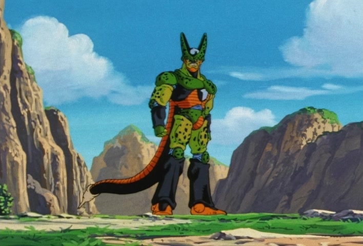 Dragon Ball Z Ep 159: A Shock to the Entire Universe!! Cell, A Spectacular Evolution Toward His Perfect Form @ 17:55