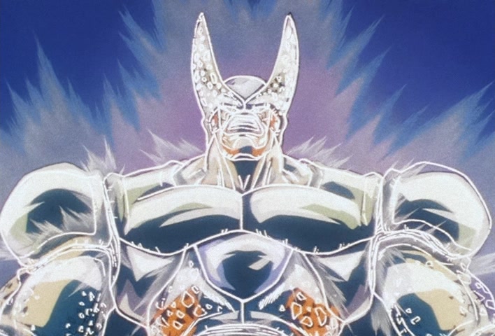 Dragon Ball Z Ep 159: A Shock to the Entire Universe!! Cell, A Spectacular Evolution Toward His Perfect Form @ 19:46