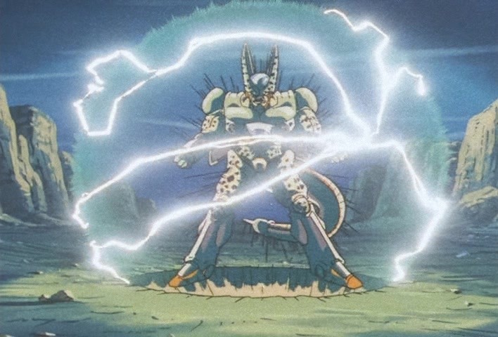Dragon Ball Z Ep 159: A Shock to the Entire Universe!! Cell, A Spectacular Evolution Toward His Perfect Form @ 20:15