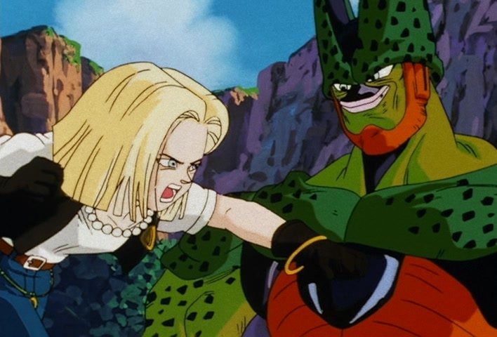 Dragon Ball Z Ep 160: An Infinite Battle Power!! The Birth of the God of Destruction is Named Cell @ 02:02
