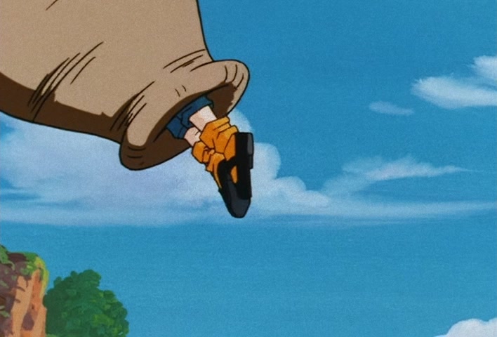 Dragon Ball Z Ep 160: An Infinite Battle Power!! The Birth of the God of Destruction is Named Cell @ 02:25