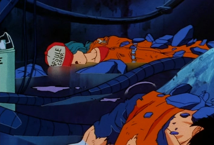Dragon Ball Z Ep 160: An Infinite Battle Power!! The Birth of the God of Destruction is Named Cell @ 05:15