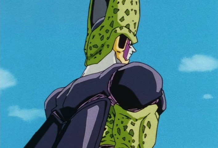 Dragon Ball Z Ep 160: An Infinite Battle Power!! The Birth of the God of Destruction is Named Cell @ 10:53