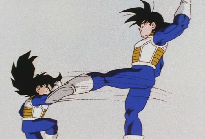 Dragon Ball Z Ep 160: An Infinite Battle Power!! The Birth of the God of Destruction is Named Cell @ 12:50