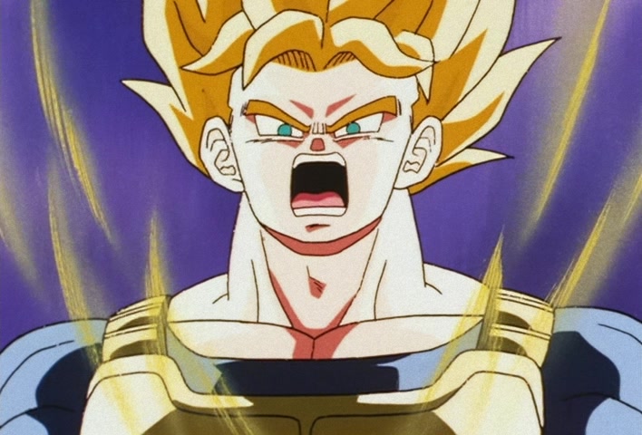 Dragon Ball Z Ep 160: An Infinite Battle Power!! The Birth of the God of Destruction is Named Cell @ 13:49