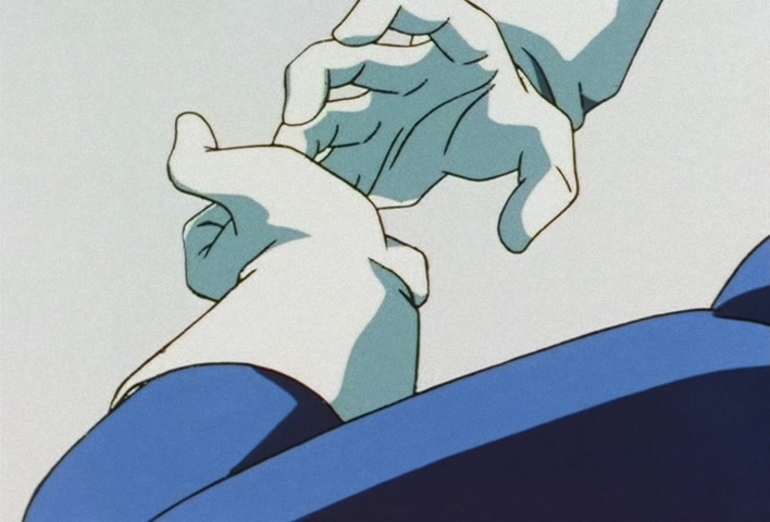 Dragon Ball Z Ep 160: An Infinite Battle Power!! The Birth of the God of Destruction is Named Cell @ 14:30