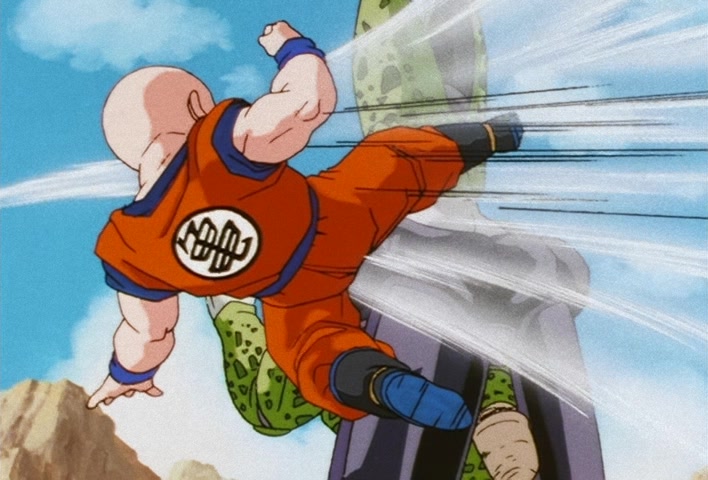 Dragon Ball Z Ep 160: An Infinite Battle Power!! The Birth of the God of Destruction is Named Cell @ 19:57
