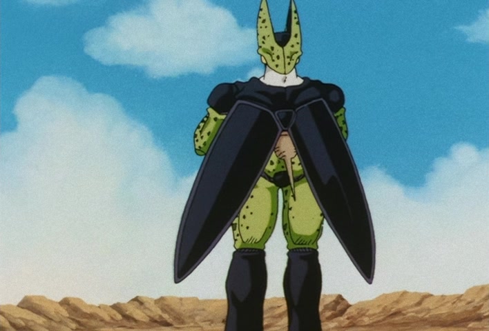 Dragon Ball Z Ep 160: An Infinite Battle Power!! The Birth of the God of Destruction is Named Cell @ 21:01