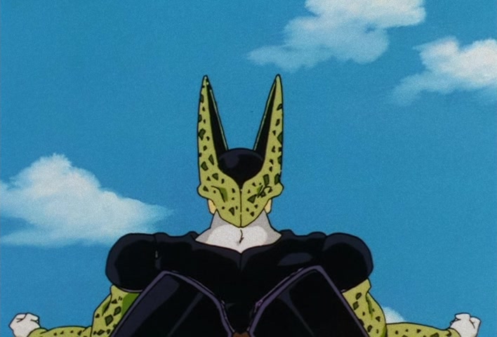 Dragon Ball Z Ep 160: An Infinite Battle Power!! The Birth of the God of Destruction is Named Cell @ 21:19