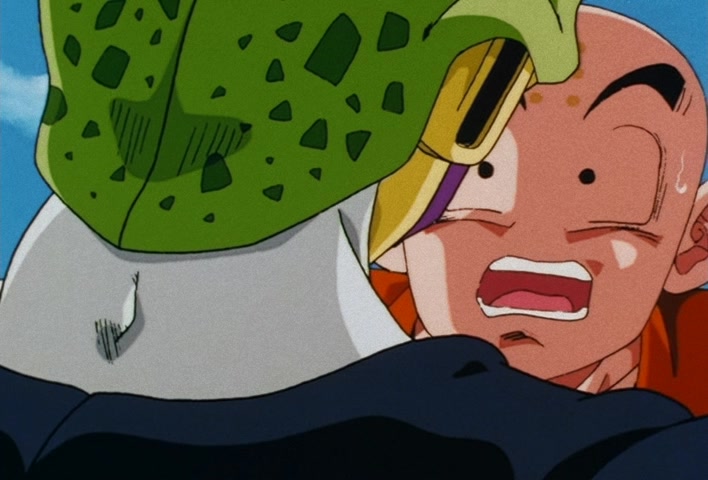 Dragon Ball Z Ep 160: An Infinite Battle Power!! The Birth of the God of Destruction is Named Cell @ 21:54