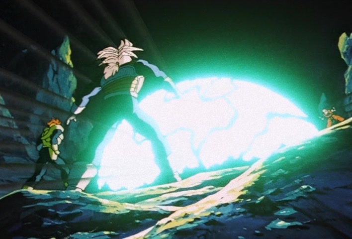 Dragon Ball Z Ep 161: Super Vegeta in Peril!! An Absolutely Perfect Terror Closes In!! @ 01:55