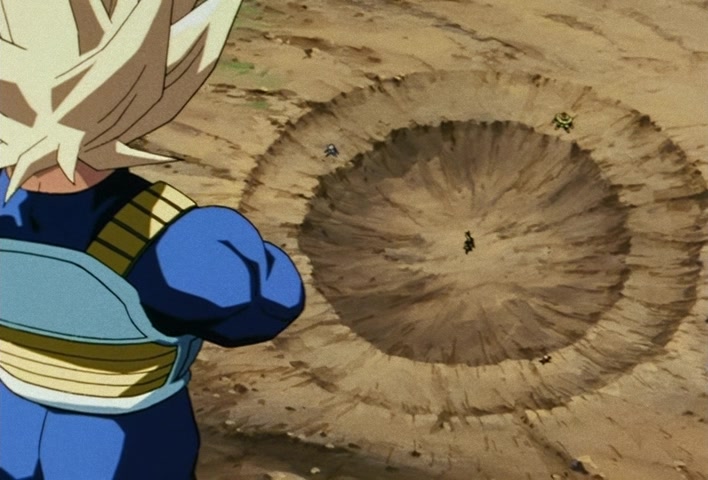 Dragon Ball Z Ep 161: Super Vegeta in Peril!! An Absolutely Perfect Terror Closes In!! @ 03:11