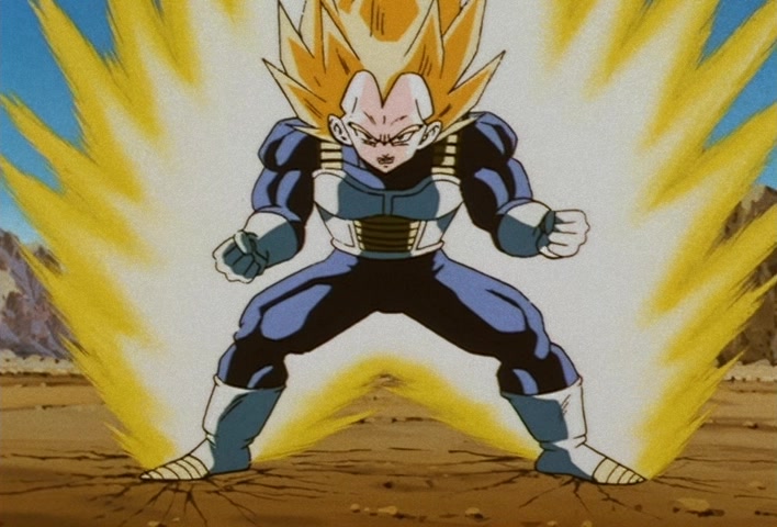 Dragon Ball Z Ep 162: Breaking Through the Boundaries of the Super Saiyan!! Trunks Summons a Storm @ 02:02