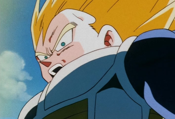 Dragon Ball Z Ep 162: Breaking Through the Boundaries of the Super Saiyan!! Trunks Summons a Storm @ 04:44