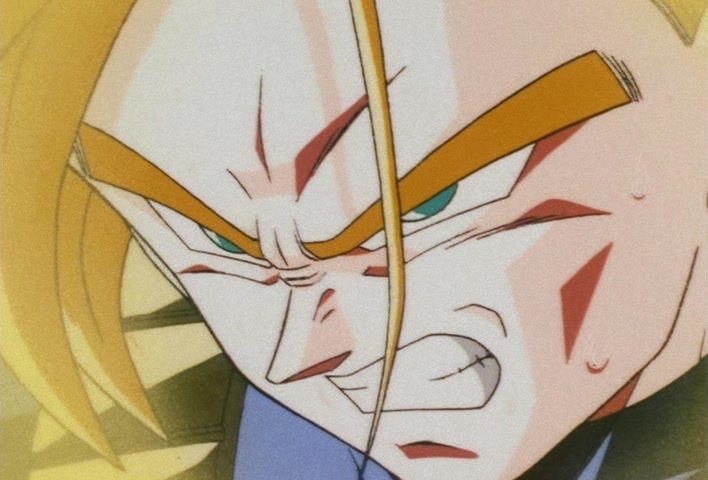 Dragon Ball Z Ep 162: Breaking Through the Boundaries of the Super Saiyan!! Trunks Summons a Storm @ 07:04