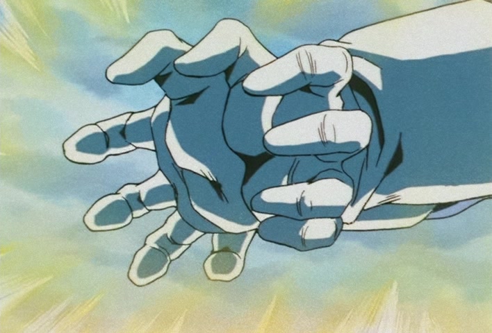 Dragon Ball Z Ep 162: Breaking Through the Boundaries of the Super Saiyan!! Trunks Summons a Storm @ 10:56