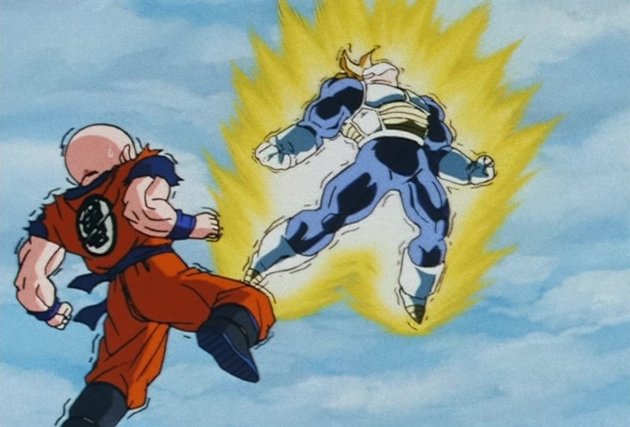 Dragon Ball Z Ep 162: Breaking Through the Boundaries of the Super Saiyan!! Trunks Summons a Storm @ 21:30