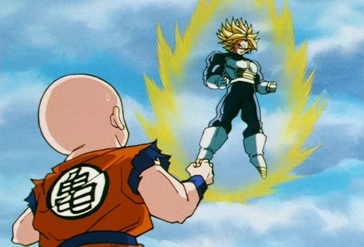 Dragon Ball Z Ep 163: Save Your Father!! Trunks' Fury, Which Scorches Even the Heavens @ 04:44