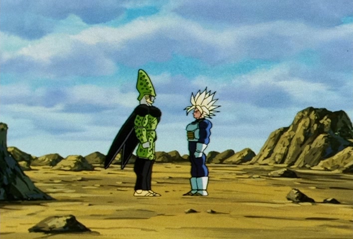 Dragon Ball Z Ep 163: Save Your Father!! Trunks' Fury, Which Scorches Even the Heavens @ 08:25
