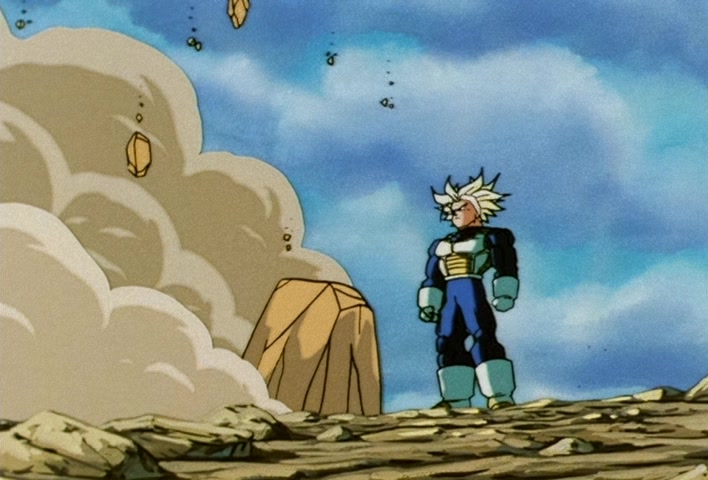 Dragon Ball Z Ep 163: Save Your Father!! Trunks' Fury, Which Scorches Even the Heavens @ 09:23
