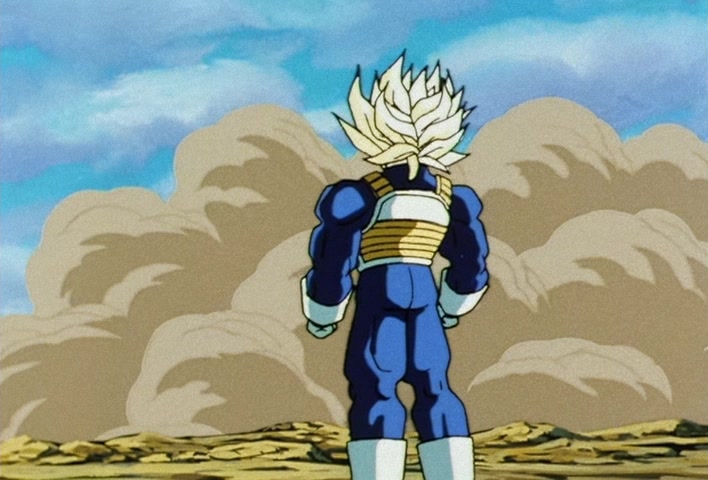 Dragon Ball Z Ep 163: Save Your Father!! Trunks' Fury, Which Scorches Even the Heavens @ 09:34