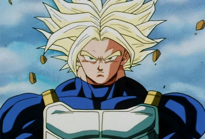 Dragon Ball Z Ep 163: Save Your Father!! Trunks' Fury, Which Scorches Even the Heavens @ 13:15