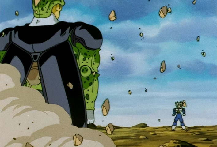 Dragon Ball Z Ep 163: Save Your Father!! Trunks' Fury, Which Scorches Even the Heavens @ 13:44