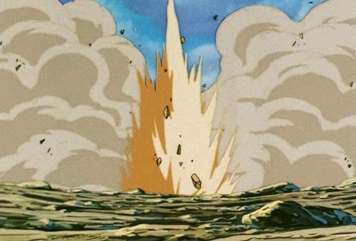 Dragon Ball Z Ep 163: Save Your Father!! Trunks' Fury, Which Scorches Even the Heavens @ 14:31