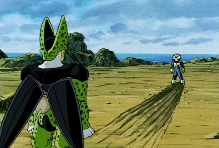 Dragon Ball Z Ep 163: Save Your Father!! Trunks' Fury, Which Scorches Even the Heavens @ 19:09