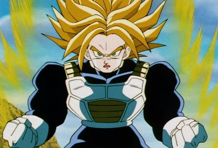 Dragon Ball Z Ep 163: Save Your Father!! Trunks' Fury, Which Scorches Even the Heavens @ 20:42