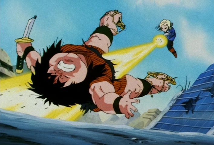 Dragon Ball Z Ep 164: A Future of Despair!! Trunks, the Man Who Lived Through Hell @ 08:01