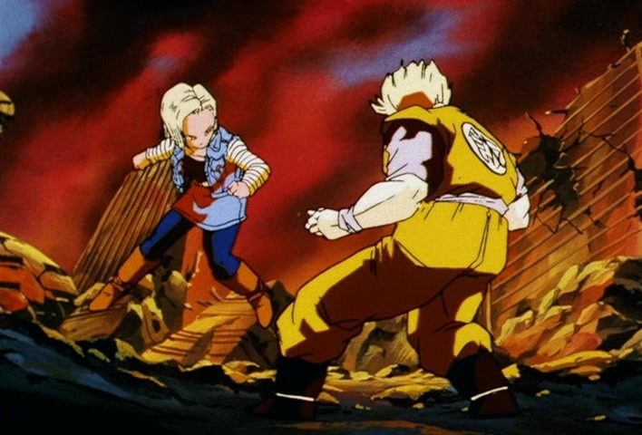 Dragon Ball Z Ep 164: A Future of Despair!! Trunks, the Man Who Lived Through Hell @ 08:42
