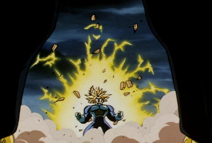 Dragon Ball Z Ep 165: Super Trunks Has a Weakness!! Cell, A Shocking Bombshell Declaration @ 01:56