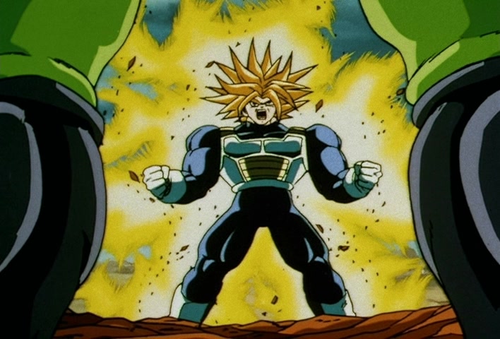 Dragon Ball Z Ep 165: Super Trunks Has a Weakness!! Cell, A Shocking Bombshell Declaration @ 02:25