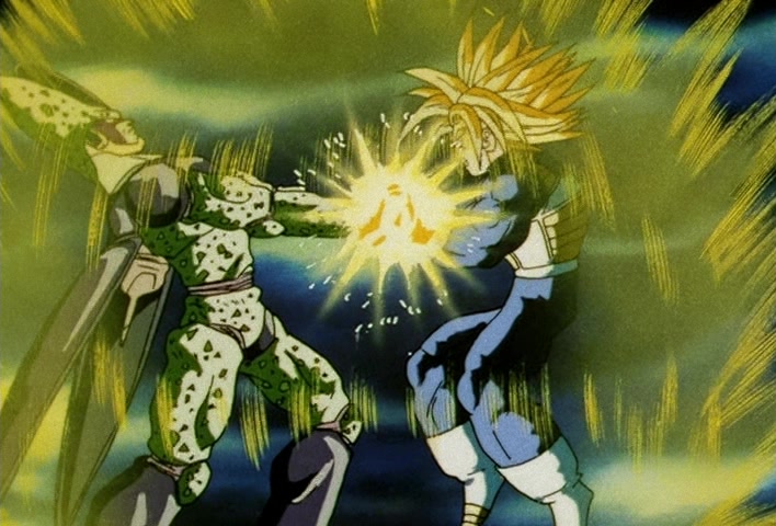 Dragon Ball Z Ep 165: Super Trunks Has a Weakness!! Cell, A Shocking Bombshell Declaration @ 02:42