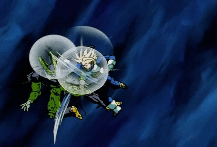 Dragon Ball Z Ep 165: Super Trunks Has a Weakness!! Cell, A Shocking Bombshell Declaration @ 02:48
