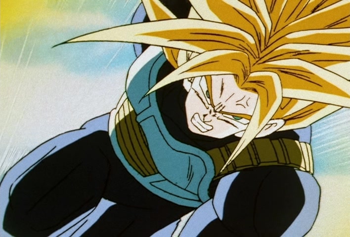 Dragon Ball Z Ep 165: Super Trunks Has a Weakness!! Cell, A Shocking Bombshell Declaration @ 03:52