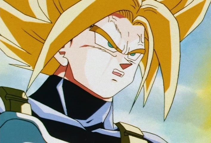 Dragon Ball Z Ep 165: Super Trunks Has a Weakness!! Cell, A Shocking Bombshell Declaration @ 10:32