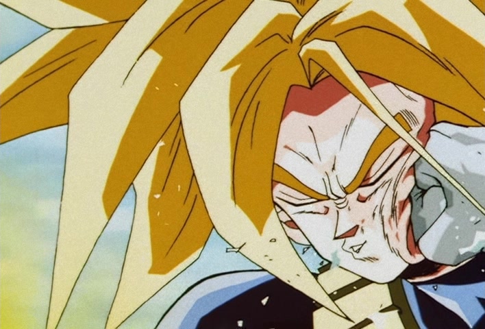 Dragon Ball Z Ep 165: Super Trunks Has a Weakness!! Cell, A Shocking Bombshell Declaration @ 10:43