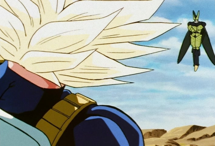 Dragon Ball Z Ep 165: Super Trunks Has a Weakness!! Cell, A Shocking Bombshell Declaration @ 11:12