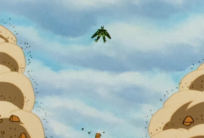 Dragon Ball Z Ep 165: Super Trunks Has a Weakness!! Cell, A Shocking Bombshell Declaration @ 12:22