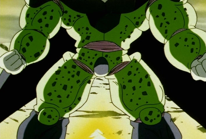 Dragon Ball Z Ep 165: Super Trunks Has a Weakness!! Cell, A Shocking Bombshell Declaration @ 14:59