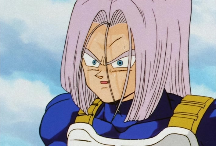 Dragon Ball Z Ep 165: Super Trunks Has a Weakness!! Cell, A Shocking Bombshell Declaration @ 19:48