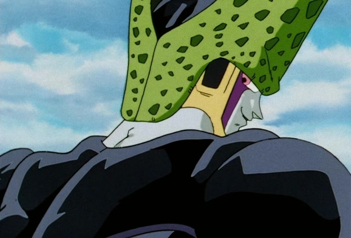 Dragon Ball Z Ep 165: Super Trunks Has a Weakness!! Cell, A Shocking Bombshell Declaration @ 20:41