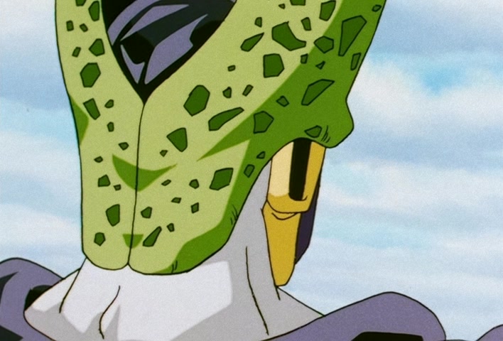 Dragon Ball Z Ep 165: Super Trunks Has a Weakness!! Cell, A Shocking Bombshell Declaration @ 21:04