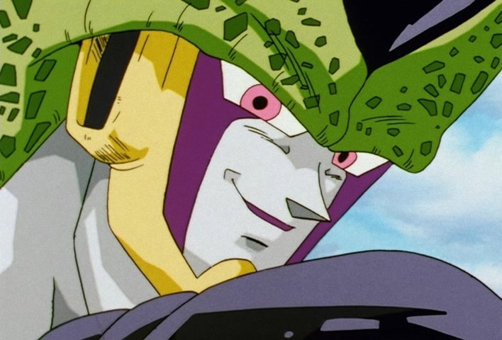 Dragon Ball Z Ep 165: Super Trunks Has a Weakness!! Cell, A Shocking Bombshell Declaration @ 21:33
