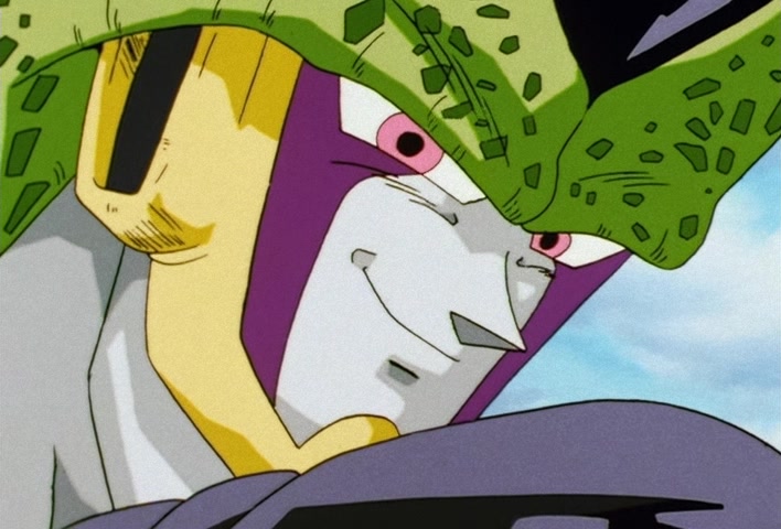 Dragon Ball Z Ep 165: Super Trunks Has a Weakness!! Cell, A Shocking Bombshell Declaration @ 21:39