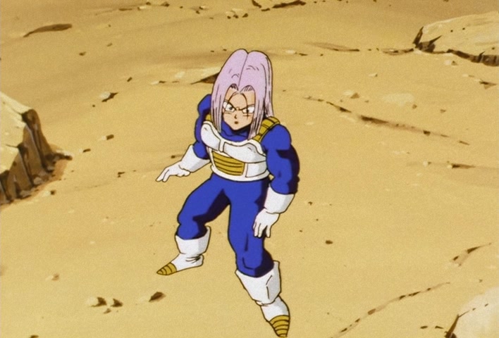 Dragon Ball Z Ep 165: Super Trunks Has a Weakness!! Cell, A Shocking Bombshell Declaration @ 21:56